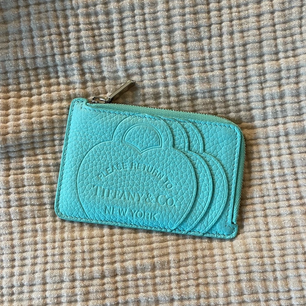 Tiffany & Co. Blue Key & Card Holder
